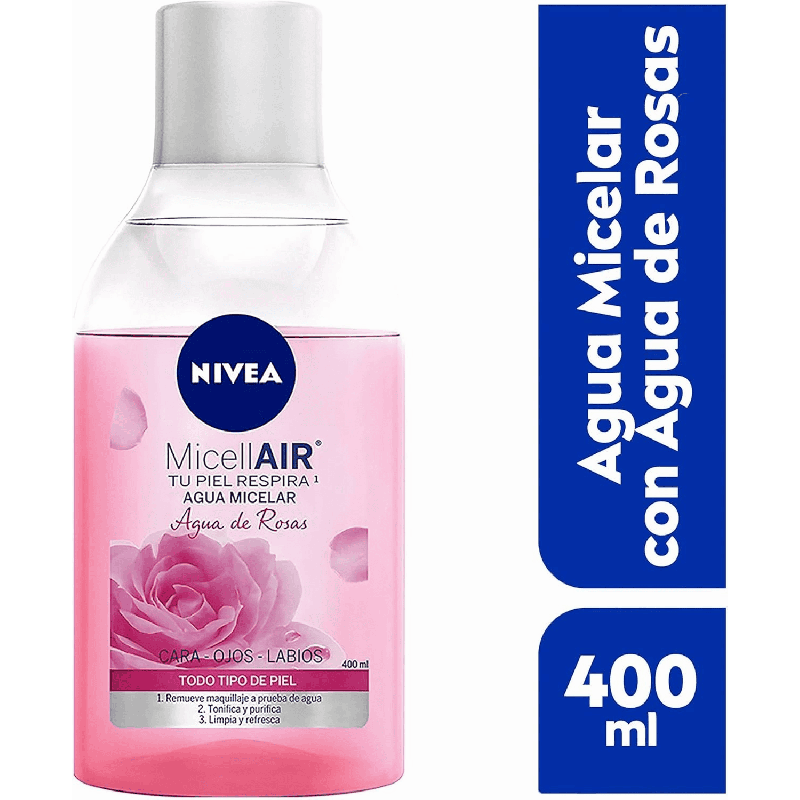 Agua de Rosas Agua Micelar NIVEA – 400 ml