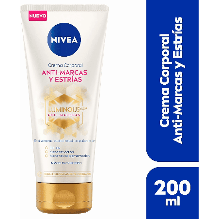 Crema Corporal Luminous630 Anti-Marcas y Anti-Estrías – 200 ml