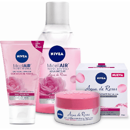 Kit NIVEA Agua de Rosas