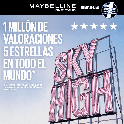 Sky High Máscara de Pestañas Burgundy Haze 6 ml
