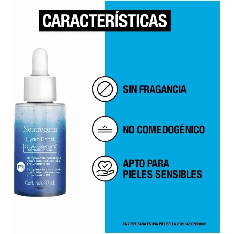 Hydro Boost Sérum Hidratante Concentrado Ácido Hialurónico (30 ml)