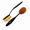 Brocha Oval para Maquillaje