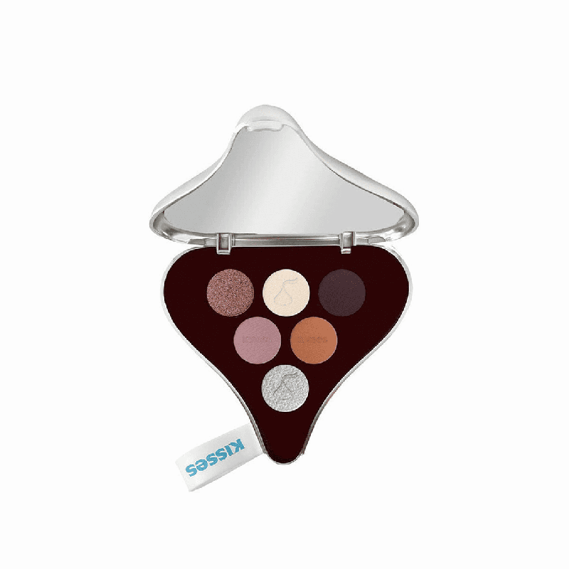Paleta de Sombras Kisses 6 Tonos "Milk"