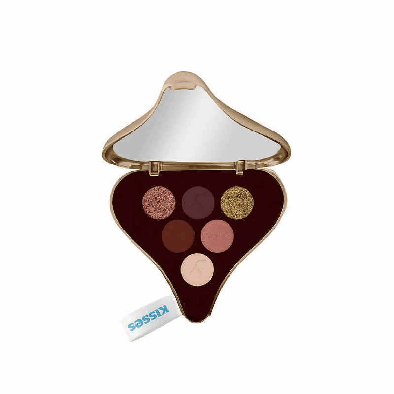 Paleta de Sombras Kisses 6 Tonos "Almond"