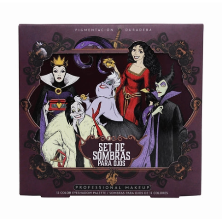 Set de Sombras Metalizadas Villanas (12 Tonos)