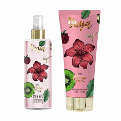 Set body mist y emulsión corporal Yuya - "Amor Mucho Amor"