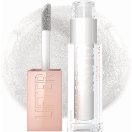 Lifter Gloss Tono 001 Pearl Brillo Labial Hidratante con Ácido Hialurónico