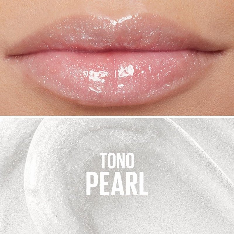 Lifter Gloss Tono 001 Pearl Brillo Labial Hidratante con Ácido Hialurónico