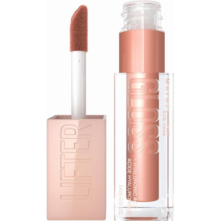 Lifter Gloss Tono 008 Stone Brillo Labial Hidratante con Ácido Hialurónico