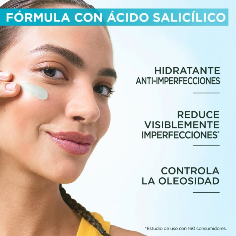 Crema Hidratante Toque Seco Anti-Imperfecciones