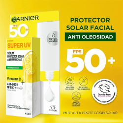 Protector Solar Facial Anti-Oleosidad FPS 50+ Super UV
