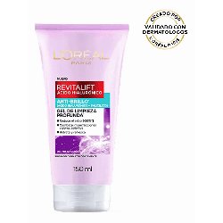 Revitalift Ácido Hialurónico Gel de Limpieza Profunda Anti Brillo 150 ml