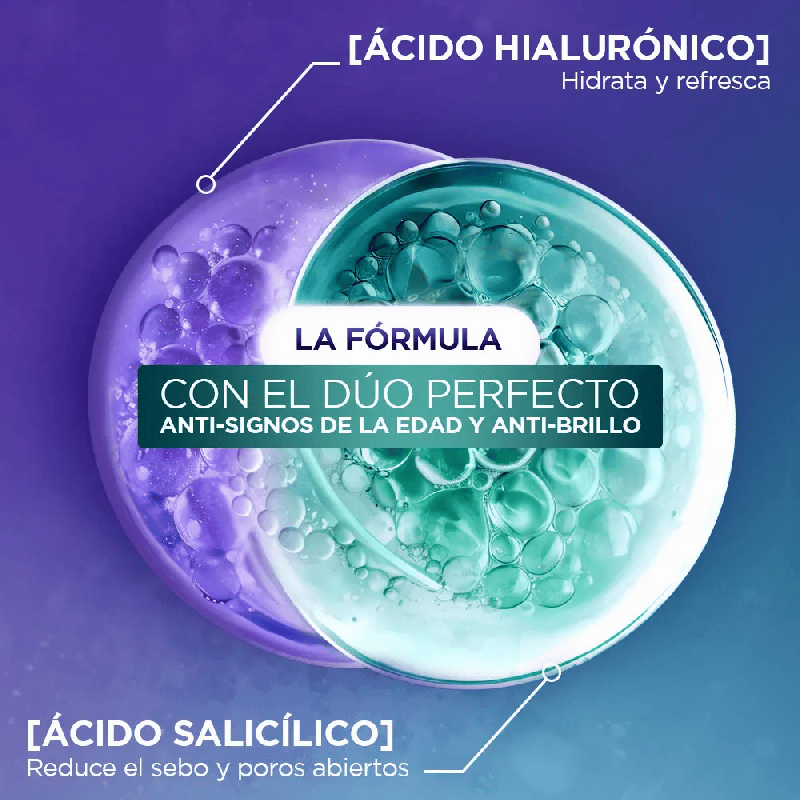 Revitalift Ácido Hialurónico Gel de Limpieza Profunda Anti Brillo 150 ml