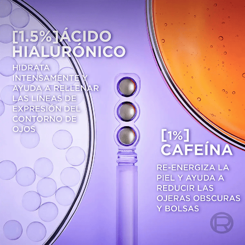 Revitalift Filler Sérum de Ojos con Ácido Hialurónico + Cafeína