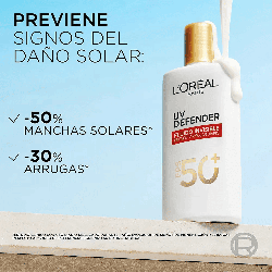 UV Defender Protector Solar FPS 50+ Fluido Invisible 40 g