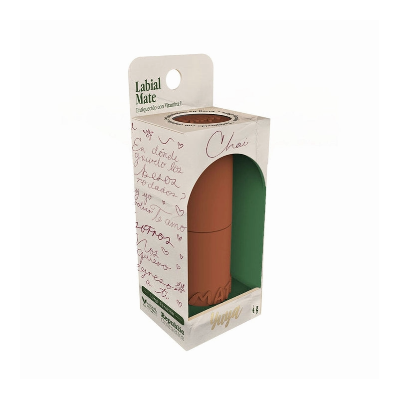 Labial Mate en Barra Chai