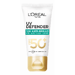 Bloqueador UV Defender Anti-Brillo Sin Color FPS 50+ 40 ml