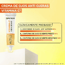 Crema de Ojos Anti-Ojeras Vitamina C