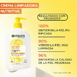 Gel Limpiador Crema Hidratante Anti Manchas con Vitamina C y Ceramidas