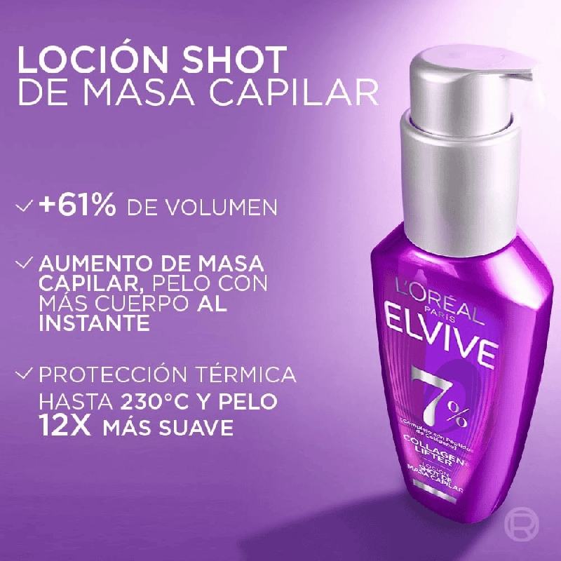 Elvive Collagen Lifter Tratamiento de Volumen – 100 ml